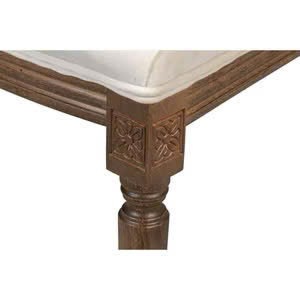 GHẾ ĂN CỔ ĐIỂN LOUIS 16 TỰA VUÔNG KHÔNG TAY